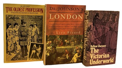 Lot 209 - THE LONDON UNDERWORLD: 3 Titles: LIZA PICARD:...