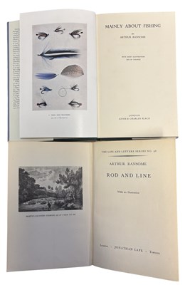 Lot 85 - ARTHUR RANSOME - FISHING INTEREST: 2 Titles:...