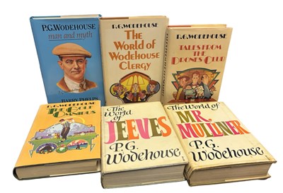 Lot 436 - BY AND ABOUT P G WODEHOUSE: 6 Titles: BARRY...