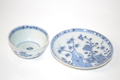 Lot 319A - 18th century Chinese porcelain Teabowl and Saucer