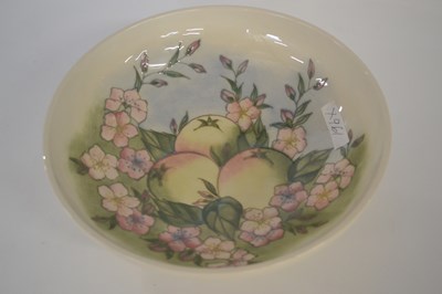 Lot 350 - A limited edition Moorcroft bowl, 82/500, the...