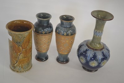 Lot 231 - Group of Royal Doulton stone wares including...