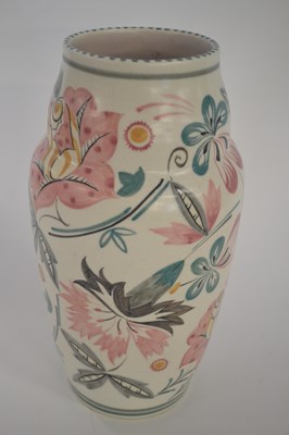 Lot 360 - A Poole Pottery vase, circa 1950's with a pink...