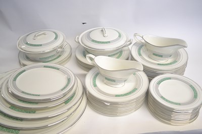 Lot 249 - A Royal Worcester Art Deco dinner service...