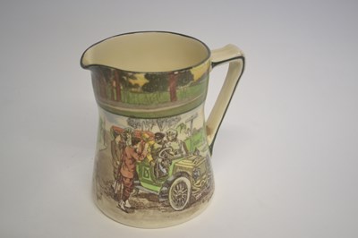 Lot 376 - A Royal Doulton Motoring Series jug entitled...