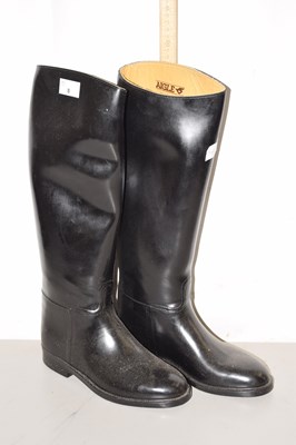 Lot 8 - A pair of Aigle XL riding boots