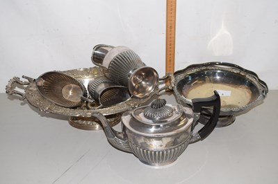 Lot 9 - Mixed Lot: Various silver plated wares