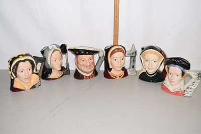 Lot 20 - Collection of Doulton character jugs, Henry...