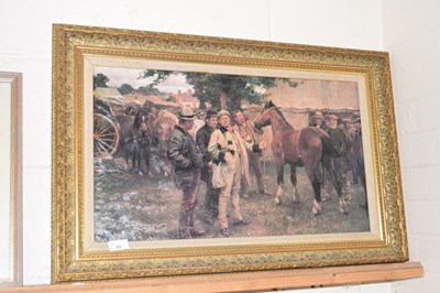 Lot 33 - Coloured print after Alfred Munnings