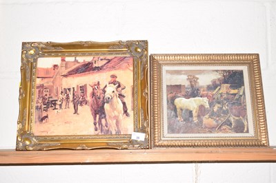Lot 35 - Two prints on board after Alfred Munnings