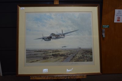 Lot 243 - Gerald Coulson 'Low Level Strike' print of a...