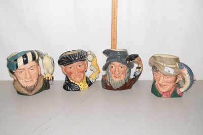 Lot 52 - A group of four Royal Doulton character jugs