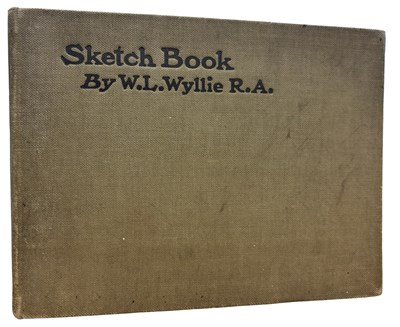 Lot 1100 - W. L. WYLLIE: SKETCH BOOK, London, Cassell and...