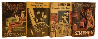 Lot 220 - GEORGES SIMENON FIRST ENGLISH TRANSLATIONS: 4...