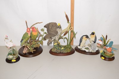 Lot 74 - Collection of Country Artists models of birds