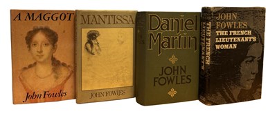 Lot 443 - JOHN FOWLES FIRSTS: 4 Titles: A MAGGOT, London,...