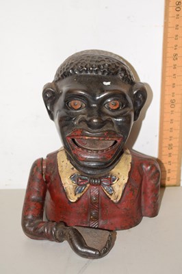 Lot 78 - Novelty iron money box
