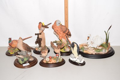 Lot 140 - Mixed Lot: Country Artists bird models