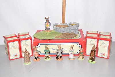 Lot 159 - Royal Doulton Bunnikins Robin Hood figures and...