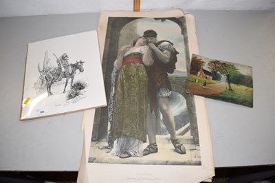 Lot 180 - A 19th Century coloured engraving Wedded...