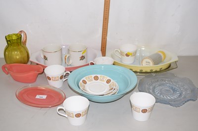 Lot 184 - Mixed Lot: Various tea wares, kitchen serving...