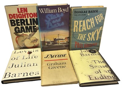 Lot 431 - MIXED FICTION FIRSTS: 6 Titles: LEN DEIGHTON:...