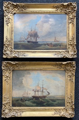 Lot 100 - British School, circa 19th century, Pair of...