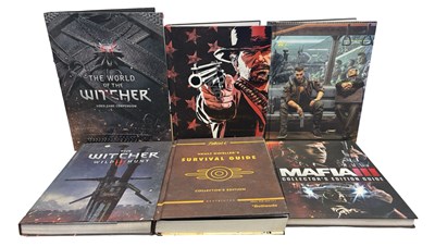 Lot 208 - OFFICIAL GAMING STRATEGY GUIDES: The Witcher 3...