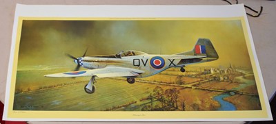 Lot 246 - Gerald Coulson 'Evening Flight' coloured print...