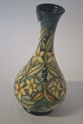 Lot 449 - A modern Moorcroft vase of baluster form, the...
