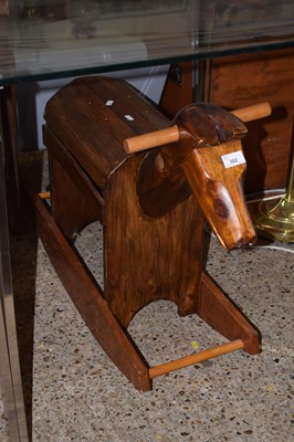 Lot 302 - A 20th Century rocking horse