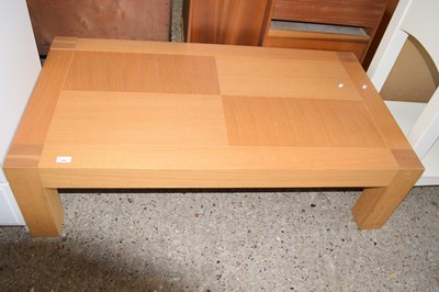 Lot 306 - Light oak finish coffee table