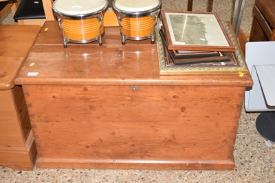 Lot 319 - Victorian pine blanket box