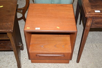 Lot 332 - A retro G-Plan teak bedside cabinet