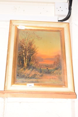 Lot 211 - Late 19th Century school oil on canvas study...