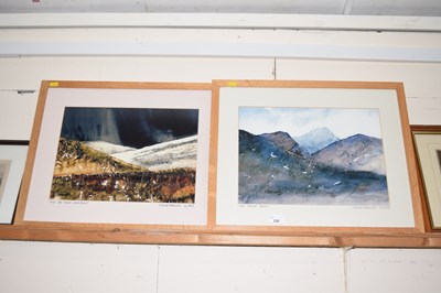 Lot 220 - David Haswell coloured prints The Black...