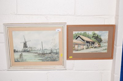 Lot 241 - Keith Johnson Burnham Overy Mill together with...