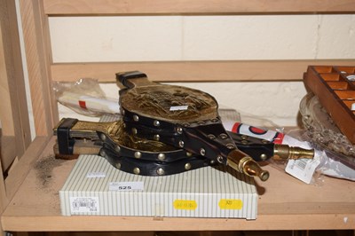 Lot 525 - Two small bellows and other items