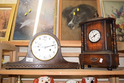 Lot 555 - Two mantel clocks