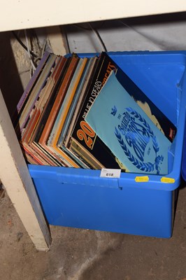 Lot 618 - One box of LP's