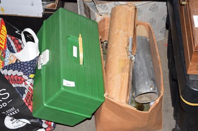 Lot 644 - Cantilever box, various vintage fire...