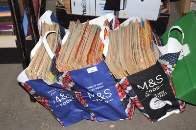 Lot 645 - Three bags containing a large quantity of Look...