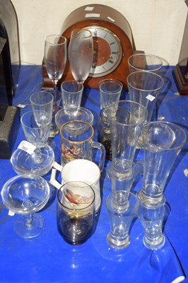 Lot 702 - Mixed lot of glass ware to include Babycham...