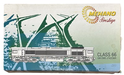 Lot 26 - A boxed Mehano Prestige H0 gauge Class 66 GM...
