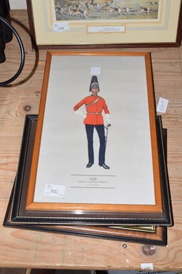 Lot 755 - Quantity of three assorted framed prints
