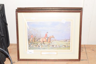 Lot 756 - Three framed prints to include Elm Hill,...
