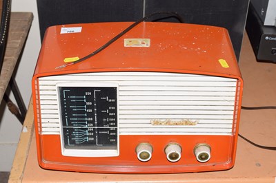 Lot 766 - Vintage HMV radio