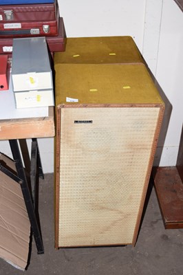 Lot 779 - Two large stereo speakers