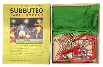 Lot 425 - A vintage Subbuteo table soccer game...