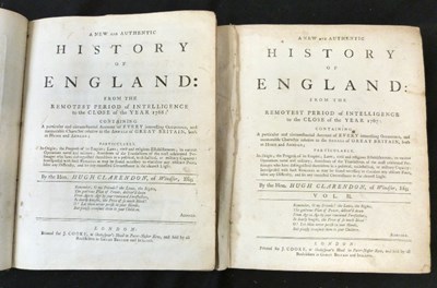 Lot 169 - HUGH CLARENDON: A NEW AND AUTHENTIC HISTORY OF...